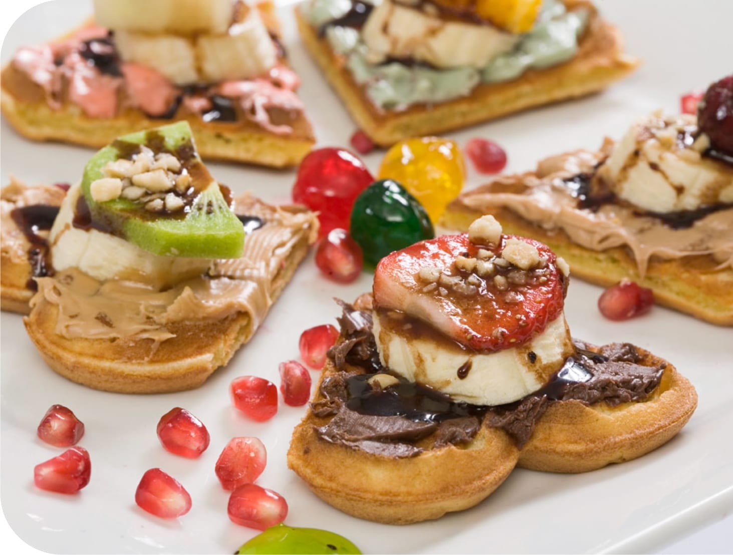 Aşk (Kalpli) Waffle